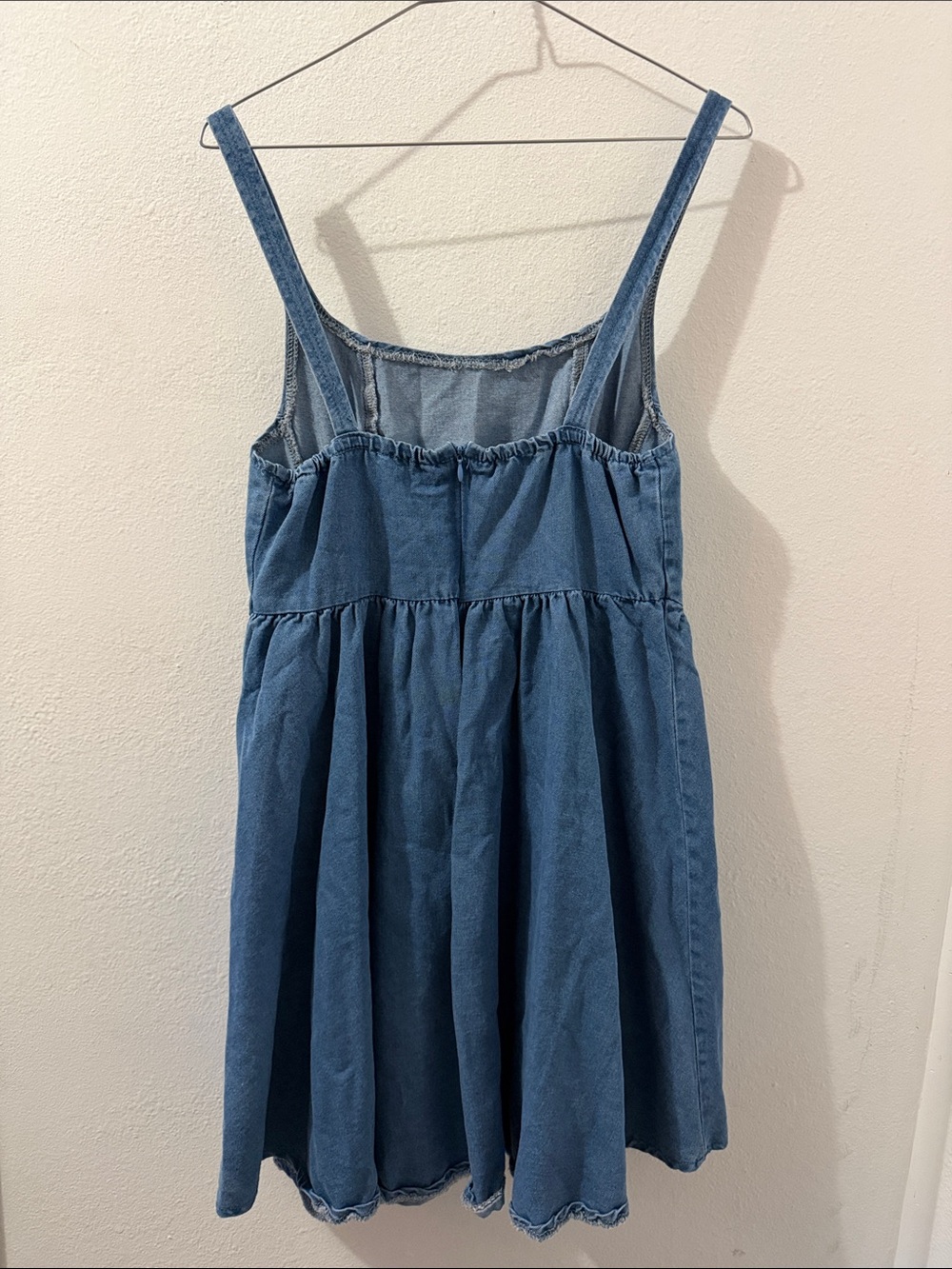 Denim spaghetti strap Dress - Picture 5 of 5